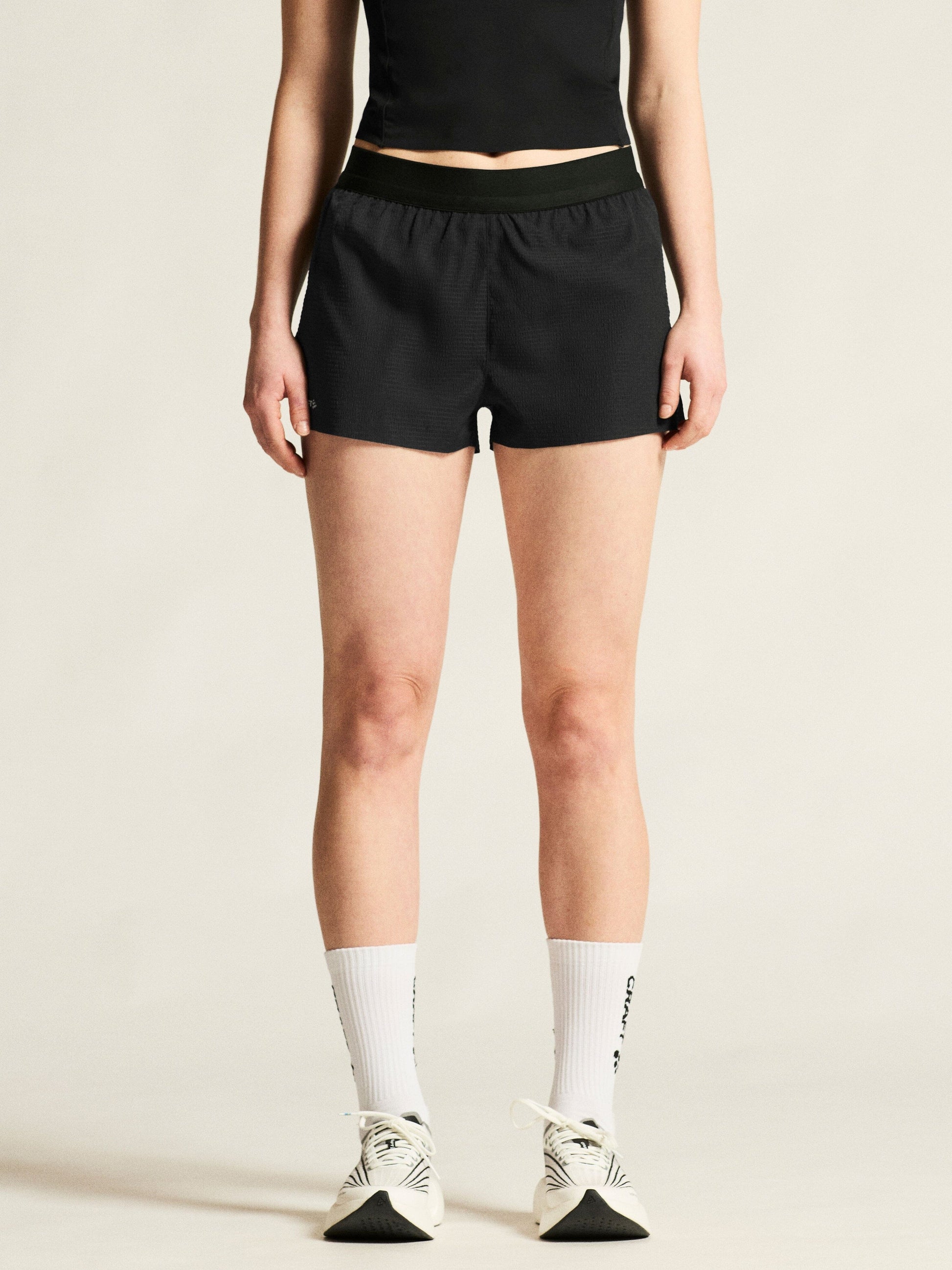 Women's Hypervent Structure Shorts - Black Women's Shorts, Skirts, and Dresses Craft Sportswear NA