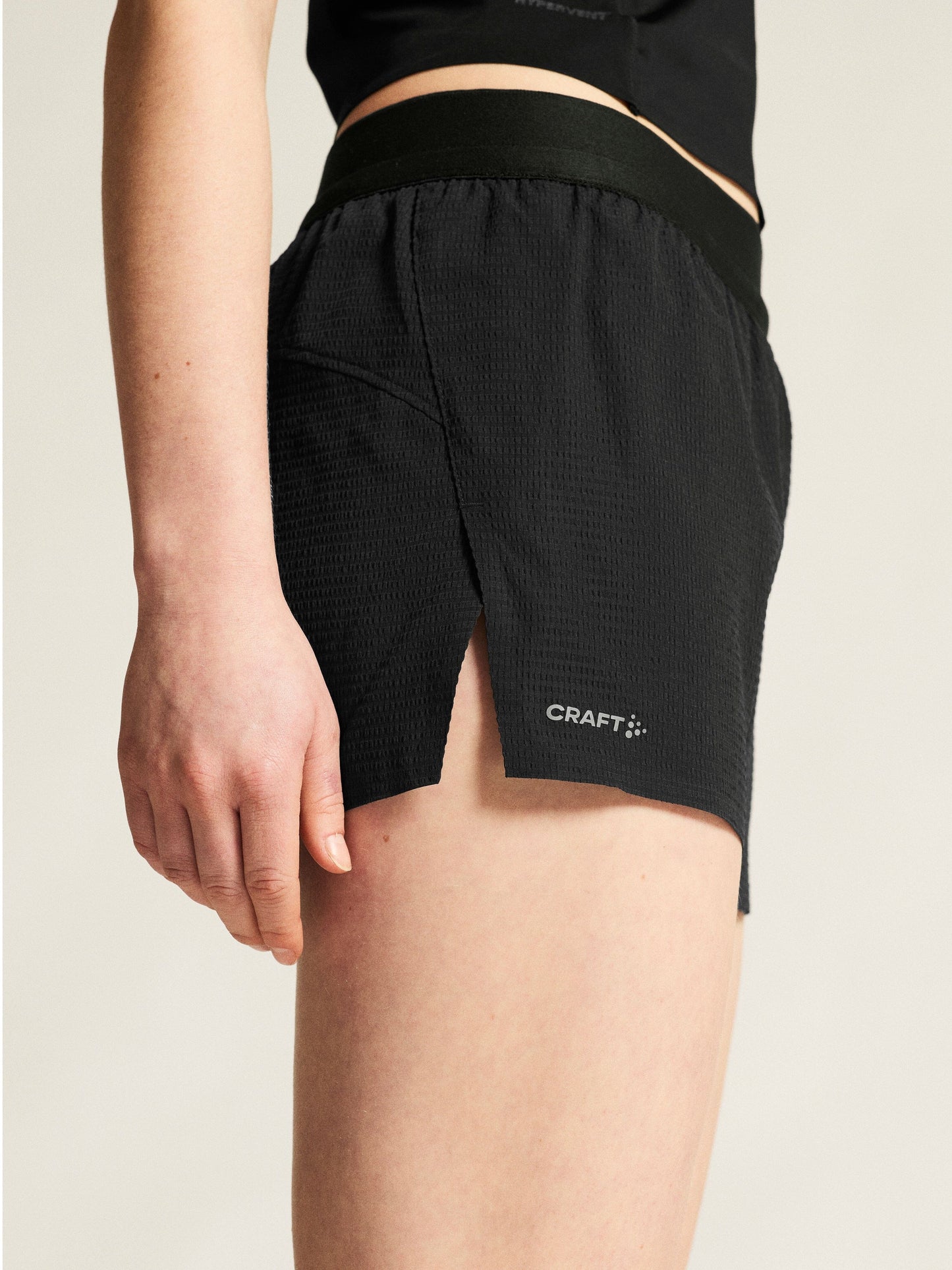 Women's Hypervent Structure Shorts - Black Women's Shorts, Skirts, and Dresses Craft Sportswear NA
