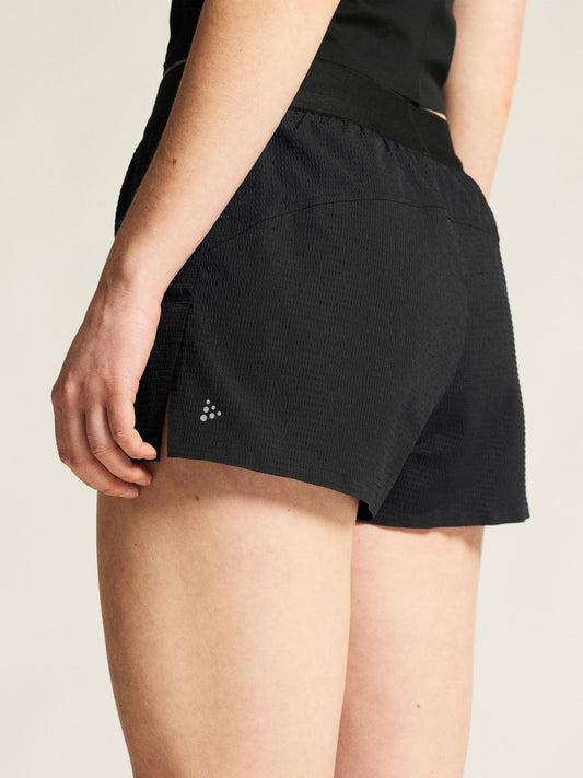 Women's Hypervent Structure Shorts - Black Women's Shorts, Skirts, and Dresses Craft Sportswear NA