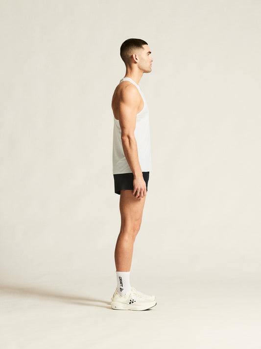 Men's Race Day Singlet 2 - White Men's Tops, T's, and Tanks Craft Sportswear NA