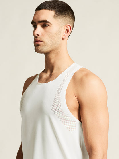 Men's Race Day Singlet 2 - White Men's Tops, T's, and Tanks Craft Sportswear NA