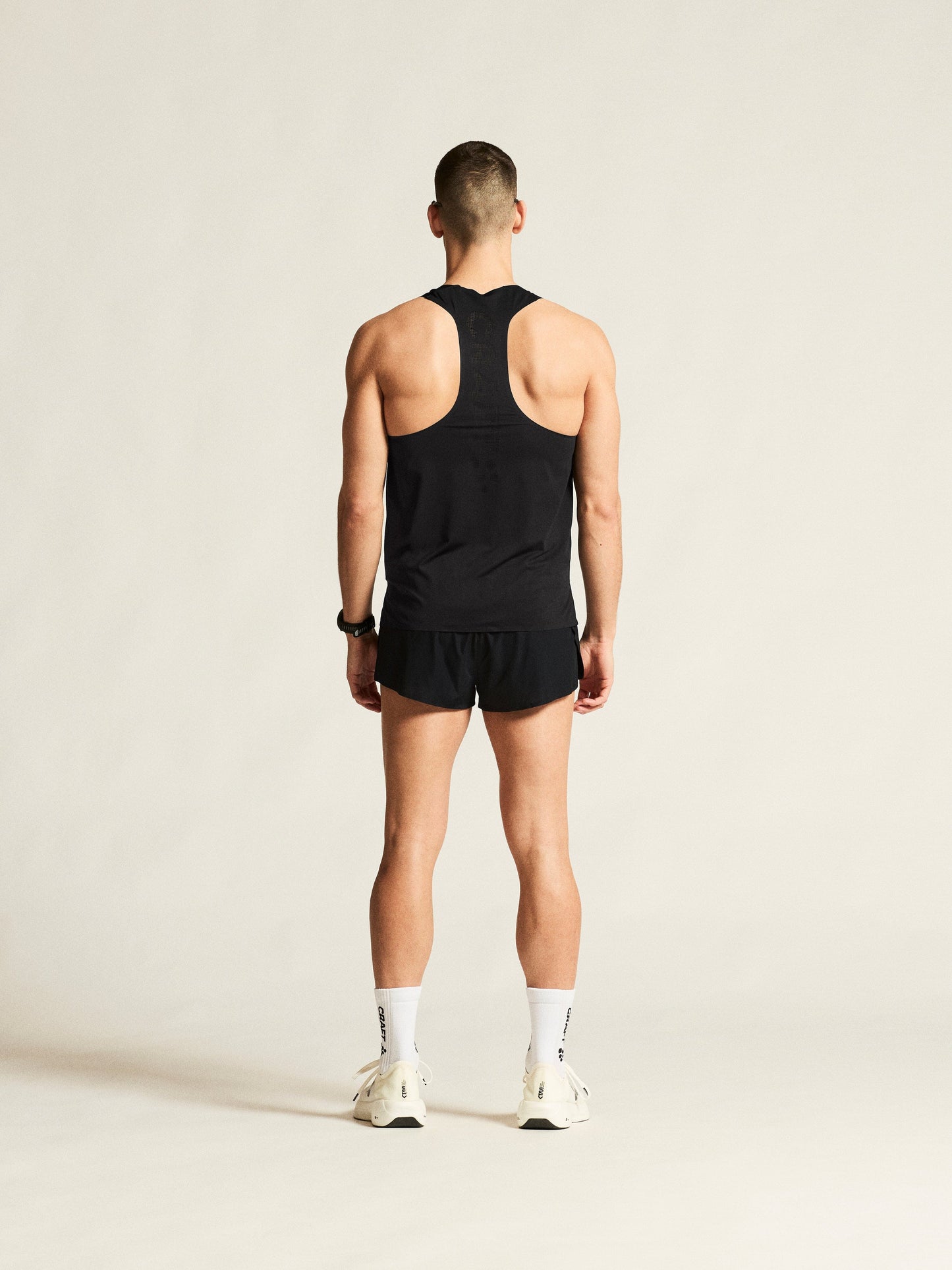 Men's Race Day Singlet 2 - Black Men's Tops, T's, and Tanks Craft Sportswear NA