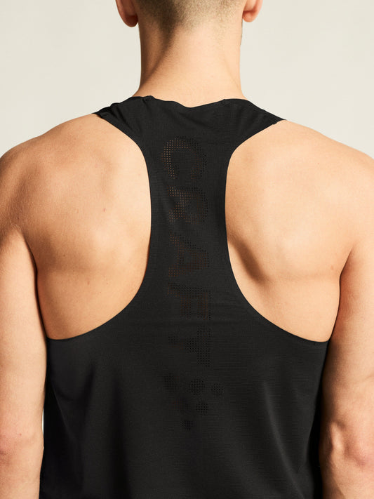 Men's Race Day Singlet 2 - Black Men's Tops, T's, and Tanks Craft Sportswear NA