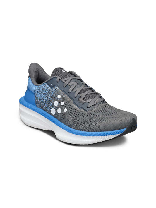 Men's Endurance 3 Running Shoe - Pebble/Contrast Blue Craft Sportswear NA