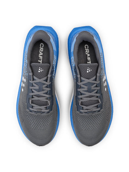 Men's Endurance 3 Running Shoe - Pebble/Contrast Blue Craft Sportswear NA