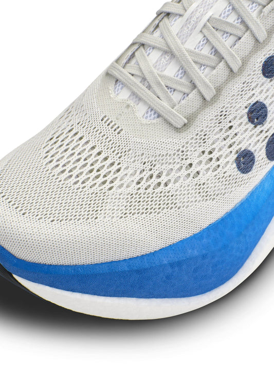 Men's Atmosfär 1 Running Shoe - White/Contrast Blue Craft Sportswear NA
