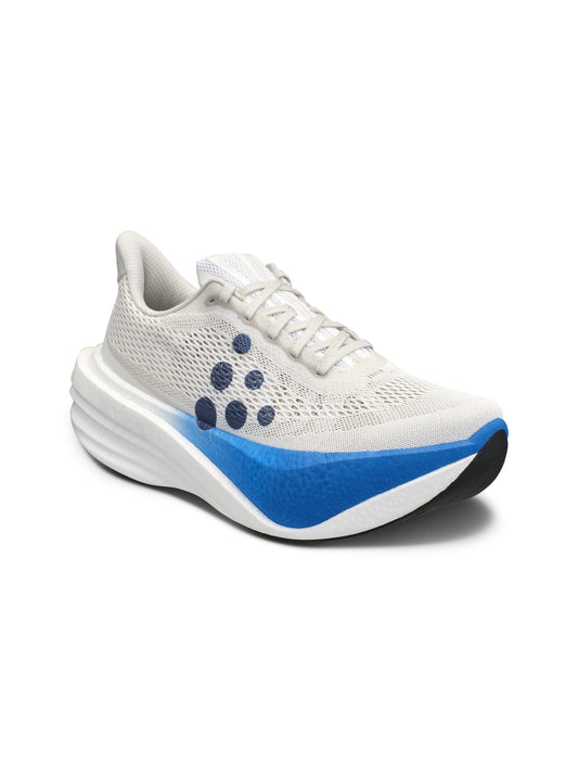 Men's Atmosfär 1 Running Shoe - White/Contrast Blue Craft Sportswear NA