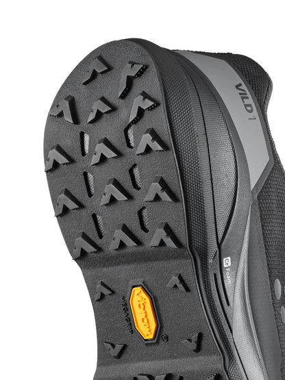 Men's Vild 1 Running Shoe - Black/Grey Footwear Craft Sportswear NA