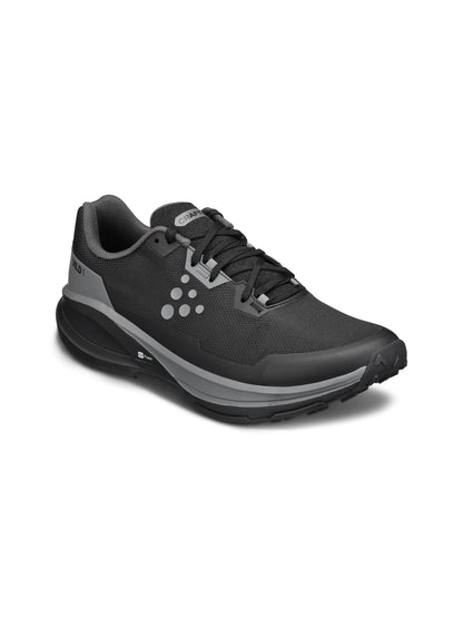 Men's Vild 1 Running Shoe - Black/Grey Footwear Craft Sportswear NA