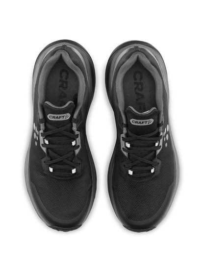 Men's Vild 1 Running Shoe - Black/Grey Footwear Craft Sportswear NA