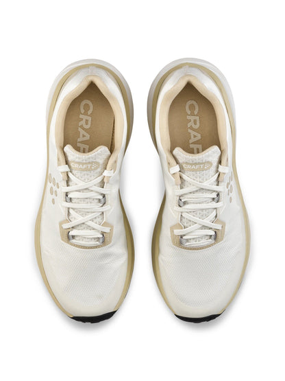 Women's Vild 1 Running Shoe - Ash White/Contrast Beige Craft Sportswear NA