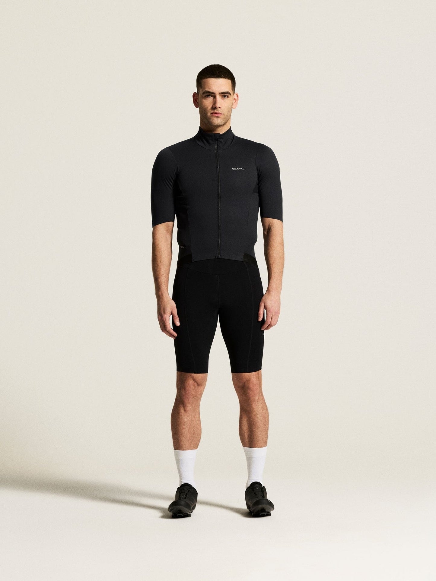 Men's Bike SubZ Short Sleeve Jacket - Black Craft Sportswear NA