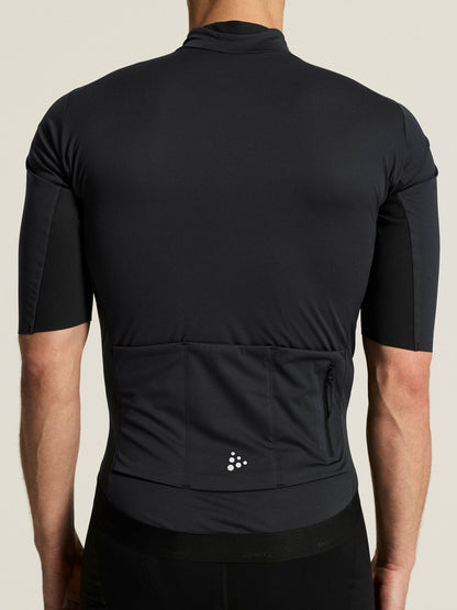 Men's Bike SubZ Short Sleeve Jacket - Black Craft Sportswear NA