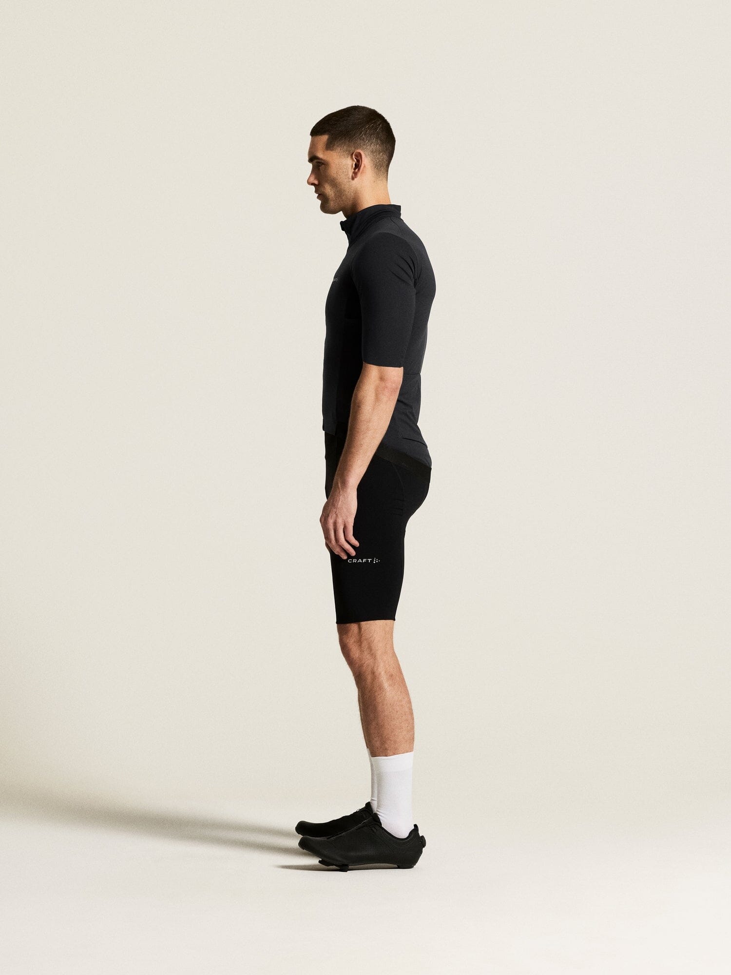 Men's Bike SubZ Short Sleeve Jacket - Black Craft Sportswear NA