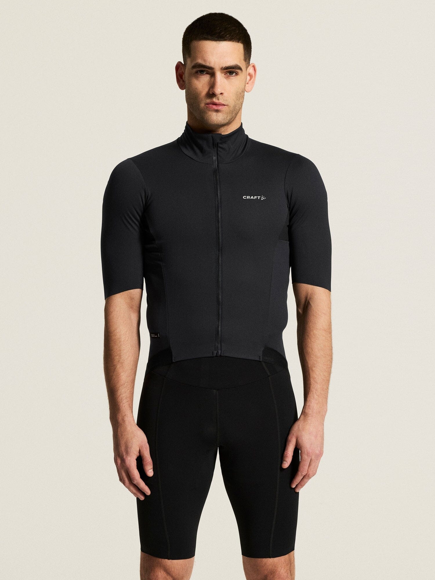 Men's Bike SubZ Short Sleeve Jacket - Black Craft Sportswear NA