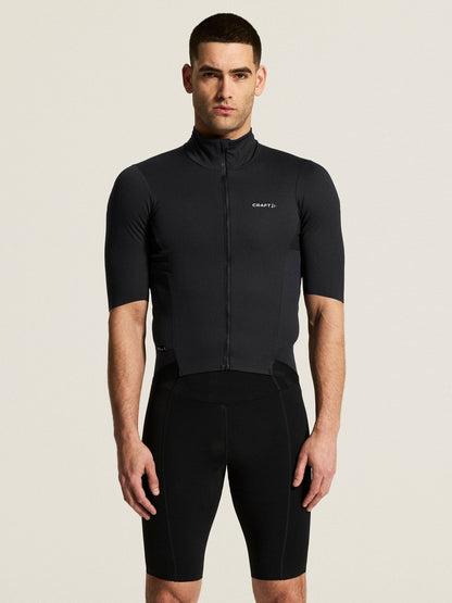 Men's Bike SubZ Short Sleeve Jacket - Black Craft Sportswear NA