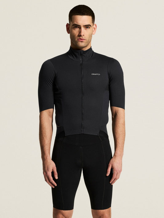 Men's Bike SubZ Short Sleeve Jacket - Black Craft Sportswear NA
