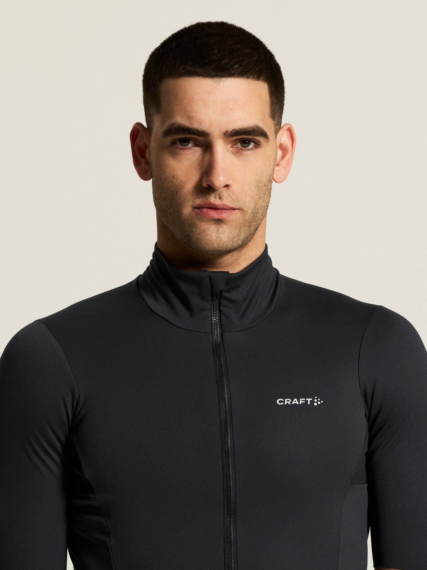 Men's Bike SubZ Short Sleeve Jacket - Black Craft Sportswear NA