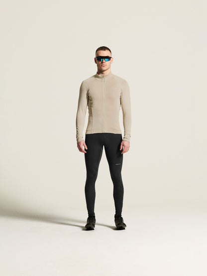 Men's SubZ Cycling LS Jersey 2 - Plaster Men's Tops, T's, and Tanks Craft Sportswear NA