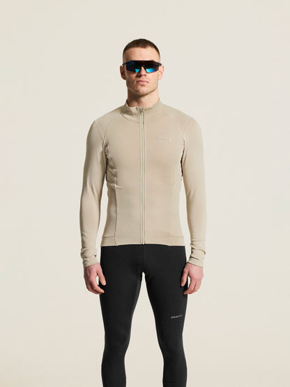 Men's SubZ Cycling LS Jersey 2 - Plaster Men's Tops, T's, and Tanks Craft Sportswear NA