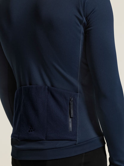 Men's SubZ Cycling LS Jersey 2 - Blaze Men's Tops, T's, and Tanks Craft Sportswear NA