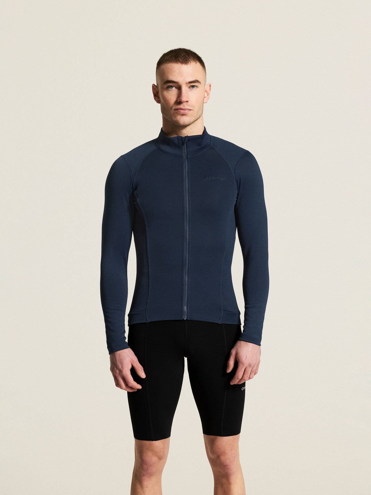 Men's SubZ Cycling LS Jersey 2 - Blaze Men's Tops, T's, and Tanks Craft Sportswear NA