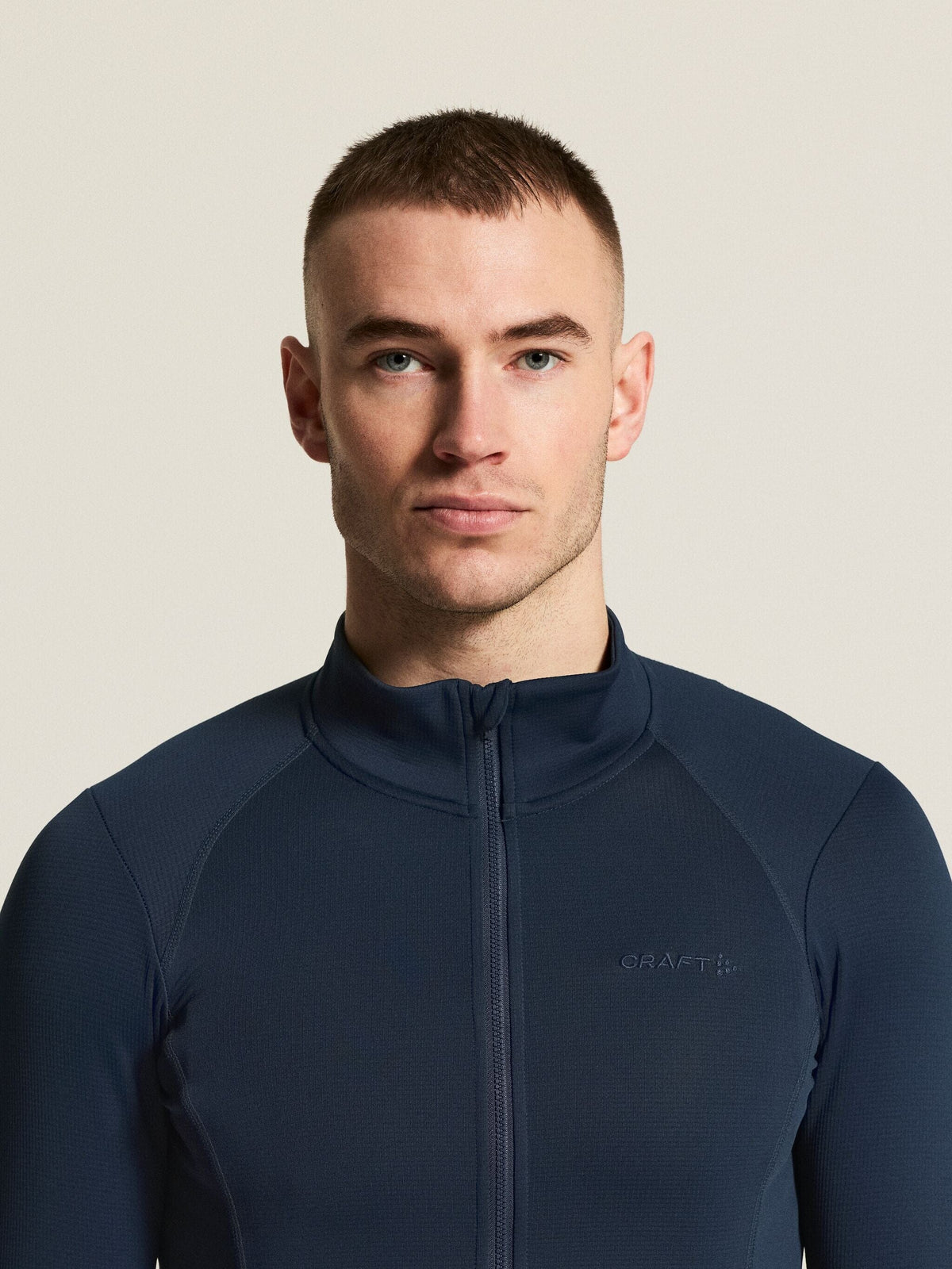 Men's SubZ Cycling LS Jersey 2 - Blaze Men's Tops, T's, and Tanks Craft Sportswear NA
