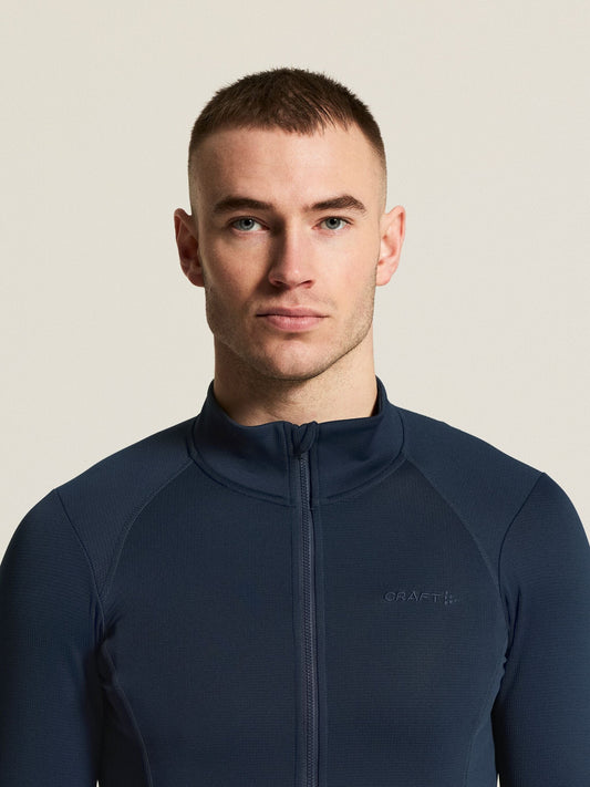 Men's SubZ Cycling LS Jersey 2 - Blaze Men's Tops, T's, and Tanks Craft Sportswear NA