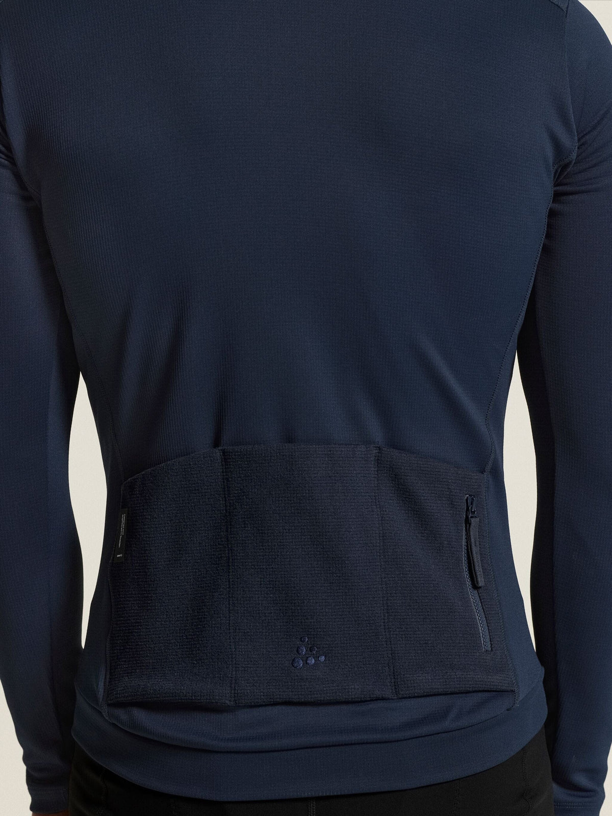 Men's SubZ Cycling LS Jersey 2 - Blaze Men's Tops, T's, and Tanks Craft Sportswear NA