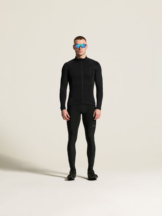 Men's SubZ Cycling LS Jersey 2 - Black Men's Tops, T's, and Tanks Craft Sportswear NA