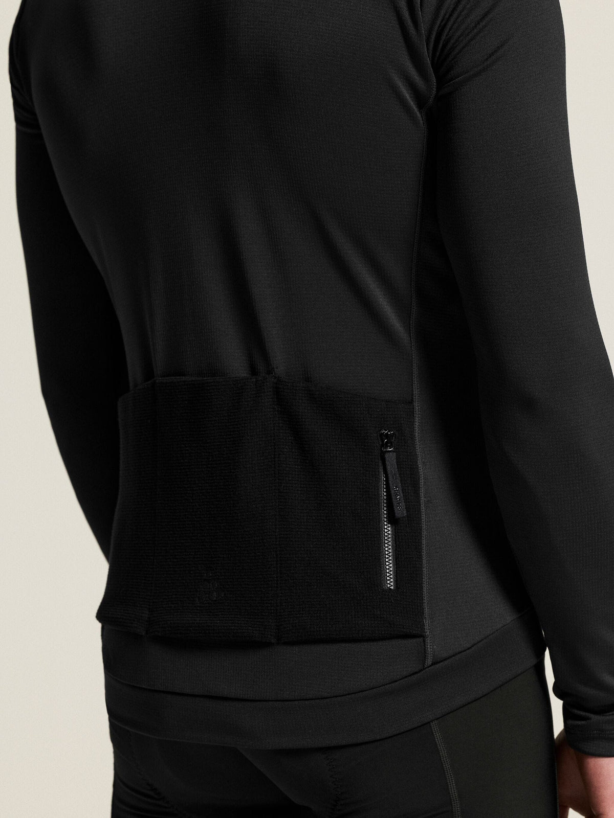 Men's SubZ Cycling LS Jersey 2 - Black Men's Tops, T's, and Tanks Craft Sportswear NA