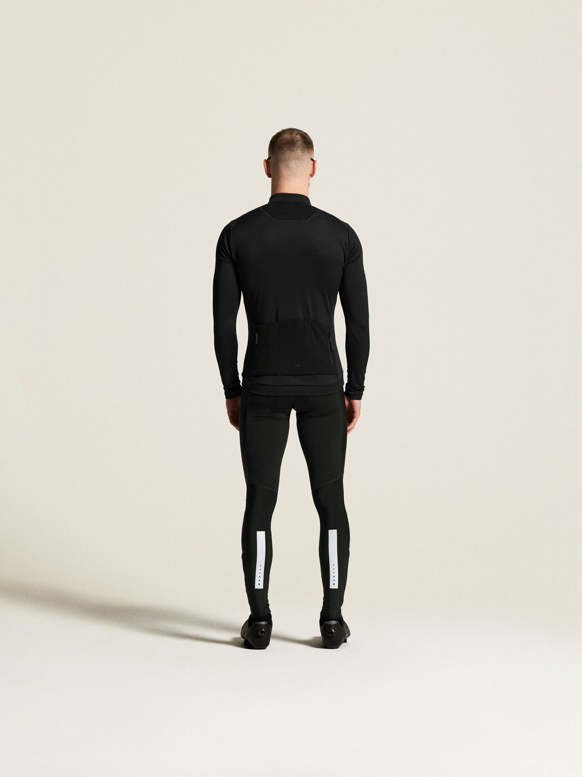 Men's SubZ Cycling LS Jersey 2 - Black Men's Tops, T's, and Tanks Craft Sportswear NA