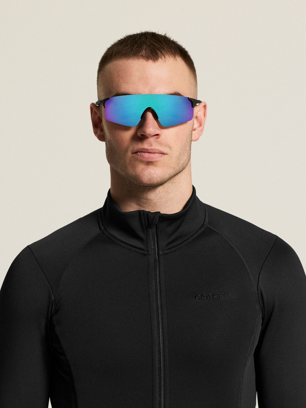 Men's SubZ Cycling LS Jersey 2 - Black Men's Tops, T's, and Tanks Craft Sportswear NA