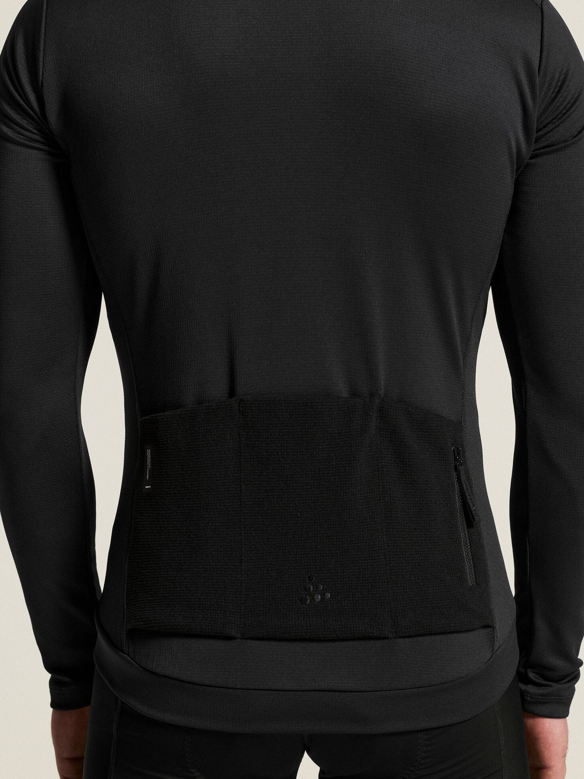 Men's SubZ Cycling LS Jersey 2 - Black Men's Tops, T's, and Tanks Craft Sportswear NA