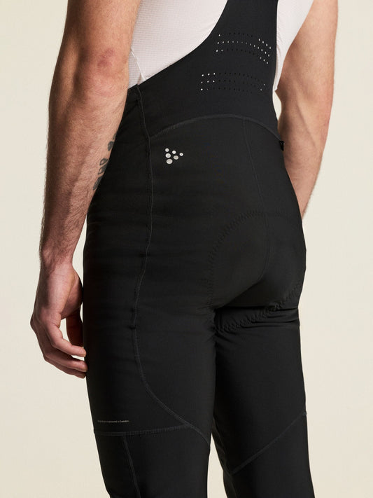 Men's Bike SubZ Wind Bib Tights C1 - Black Men's Pants and Tights Craft Sportswear NA