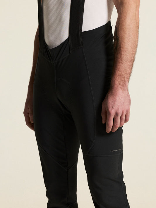 Men's Bike SubZ Wind Bib Tights C1 - Black Men's Pants and Tights Craft Sportswear NA