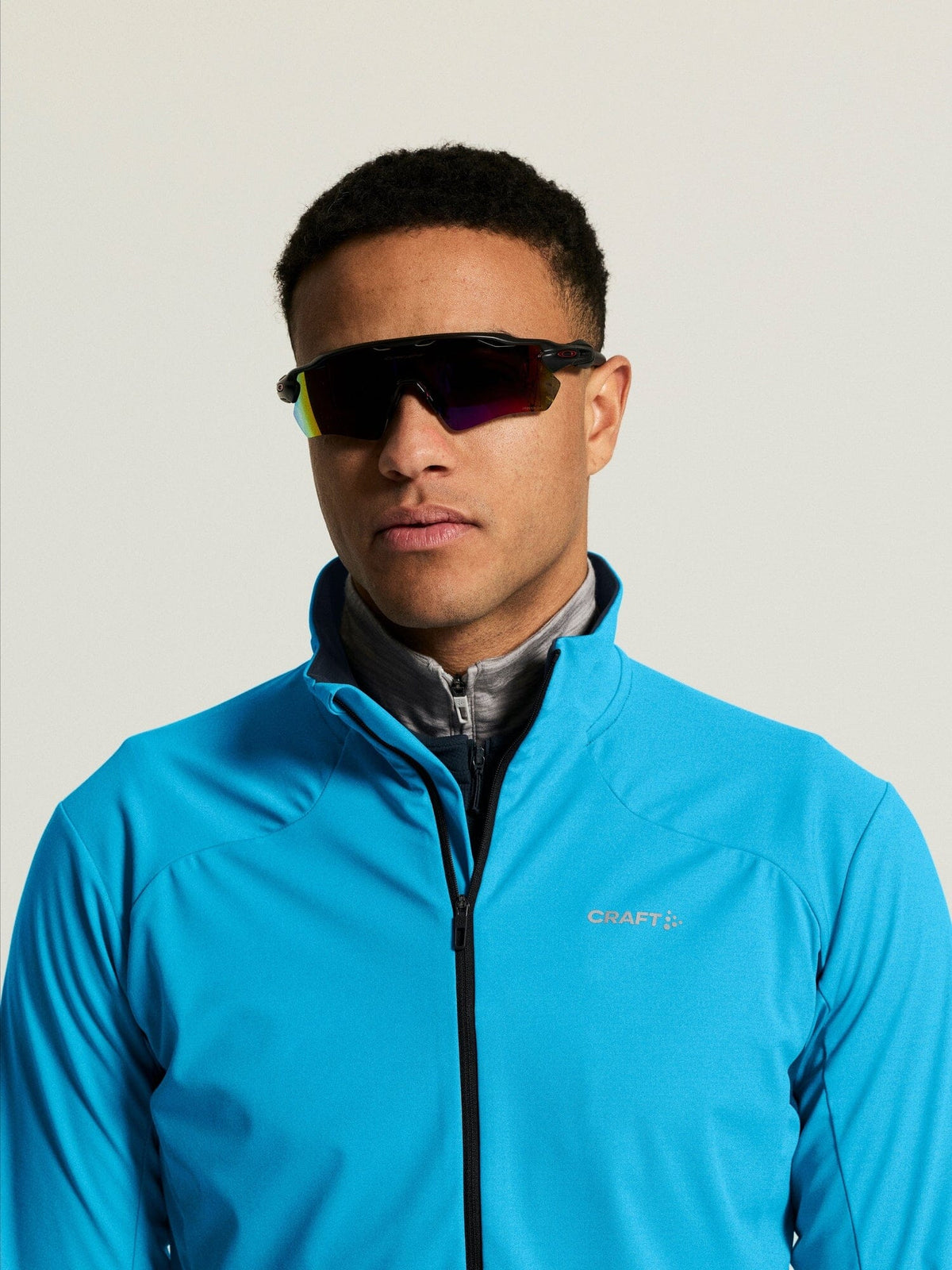 Men's Nordic Race Jacket 3 - Bright Azure/Blue Craft Sportswear NA