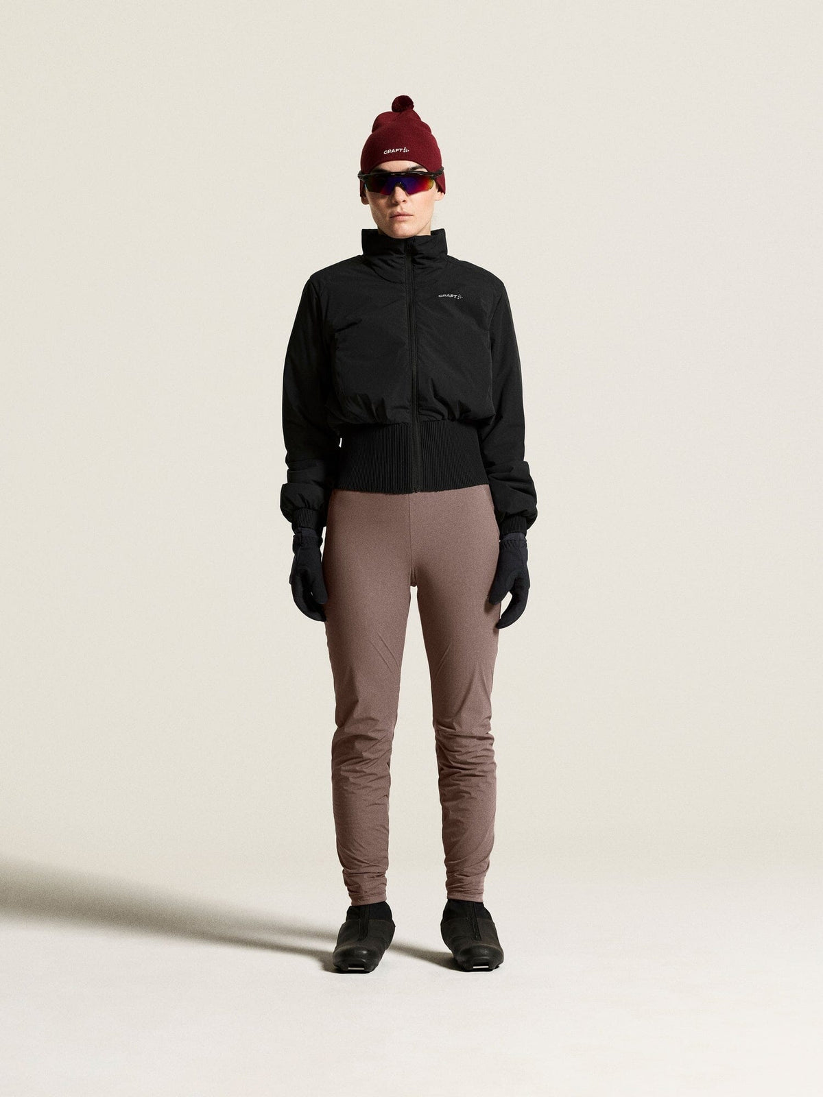 Women's Speed Tights 2 - Plum Taupe Craft Sportswear NA