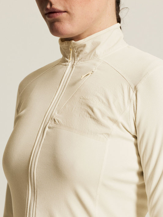 Women's Speed FZ Midlayer Jacket - Tofu Craft Sportswear NA