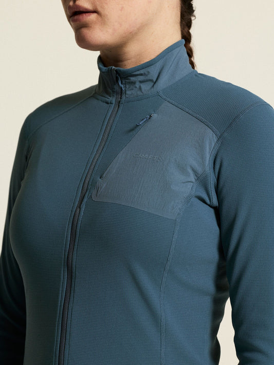 Women's Speed FZ Midlayer Jacket - Real Women's Jackets and Vests Craft Sportswear NA