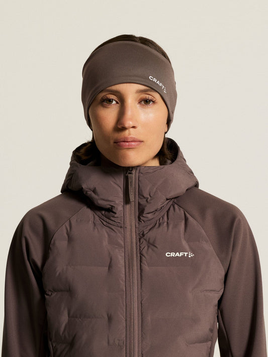 Windblock Fleece Headband 2 - Plum Taupe Craft Sportswear NA