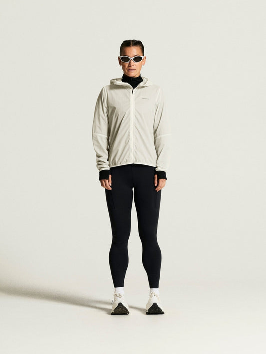 Women's Packable Wind Jacket - Tofu Women's Jackets and Vests Craft Sportswear NA