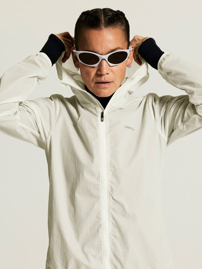 Women's Packable Wind Jacket - Tofu Women's Jackets and Vests Craft Sportswear NA