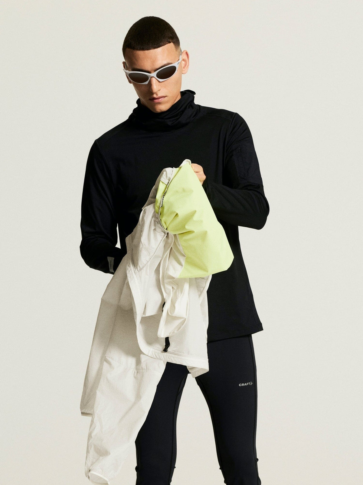 Men's Packable Wind Jacket - Tofu Men's Jackets and Vests Craft Sportswear NA