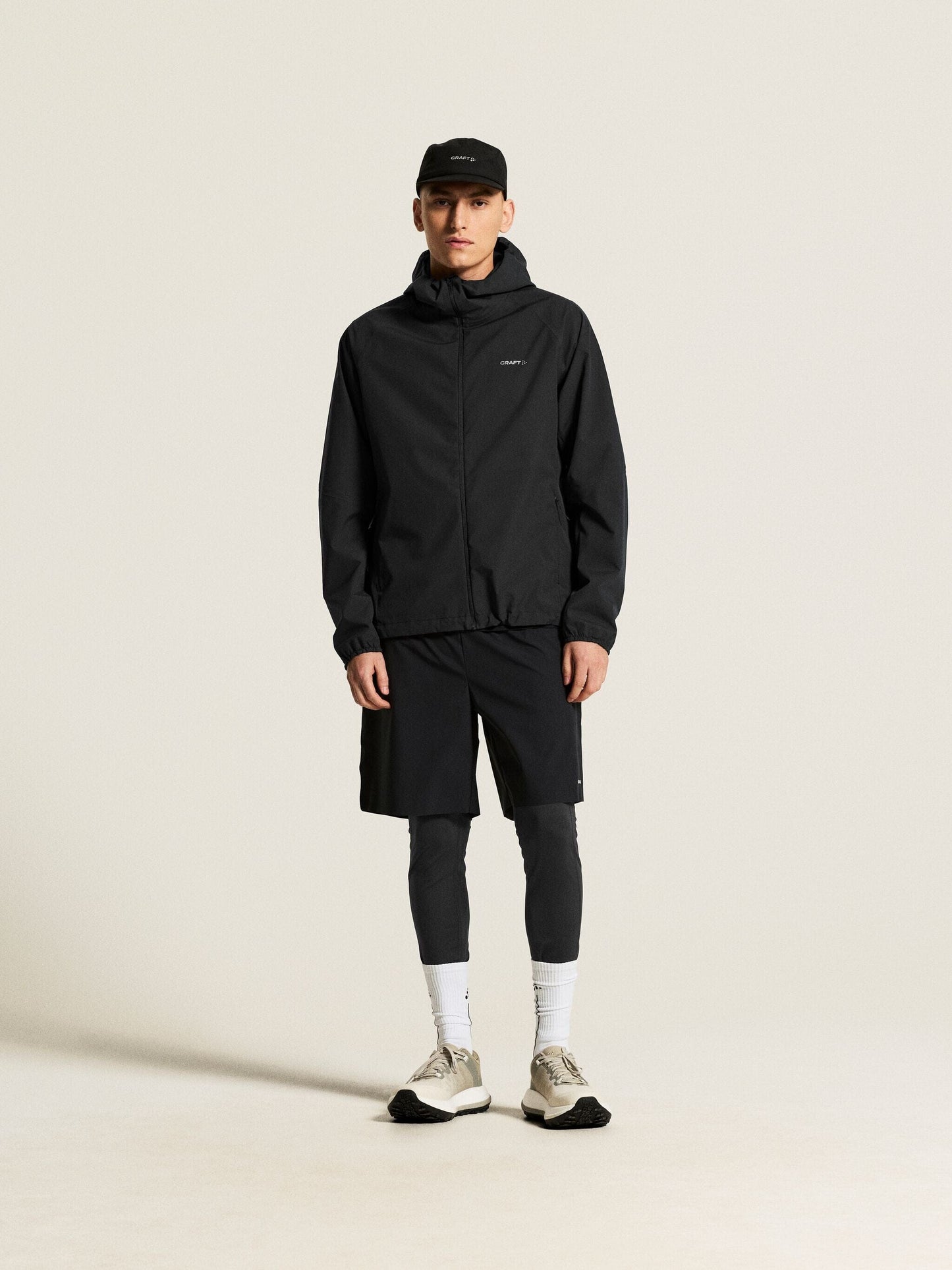 Men's Essence Hydro Jacket 2 - Black Men's Jackets and Vests Craft Sportswear NA