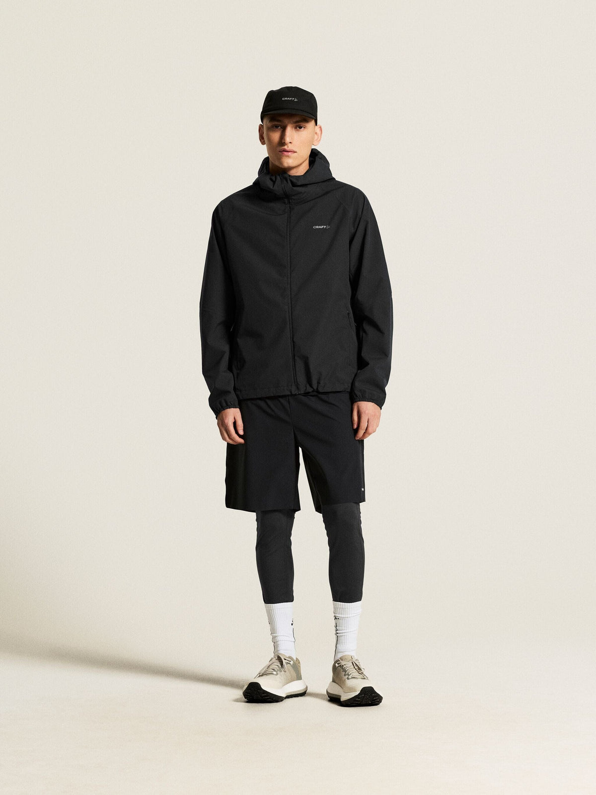 Men's Essence Hydro Jacket 2 - Black Men's Jackets and Vests Craft Sportswear NA