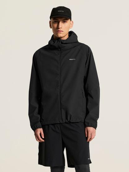 Men's Essence Hydro Jacket 2 - Black Men's Jackets and Vests Craft Sportswear NA