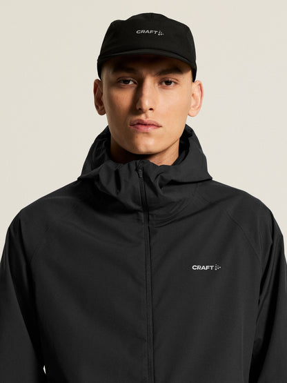 Men's Essence Hydro Jacket 2 - Black Men's Jackets and Vests Craft Sportswear NA