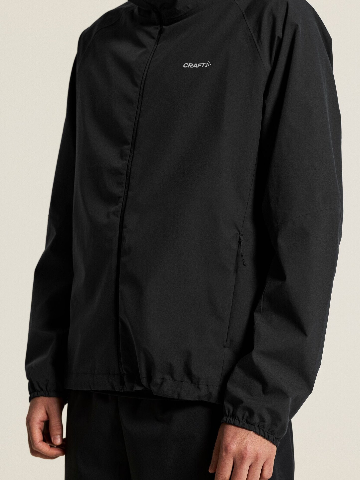 Men's Essence Hydro Jacket 2 - Black Men's Jackets and Vests Craft Sportswear NA