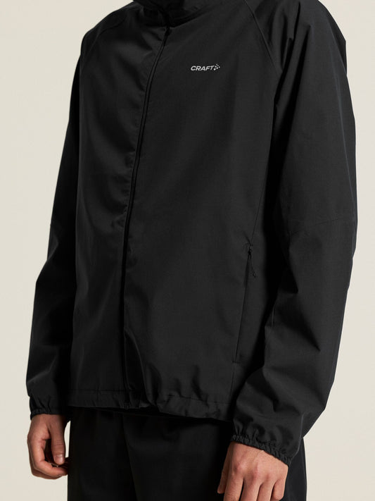 Men's Essence Hydro Jacket 2 - Black Men's Jackets and Vests Craft Sportswear NA